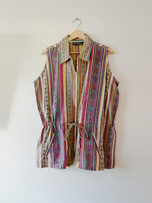 Vintage Zip Up Top (XL)