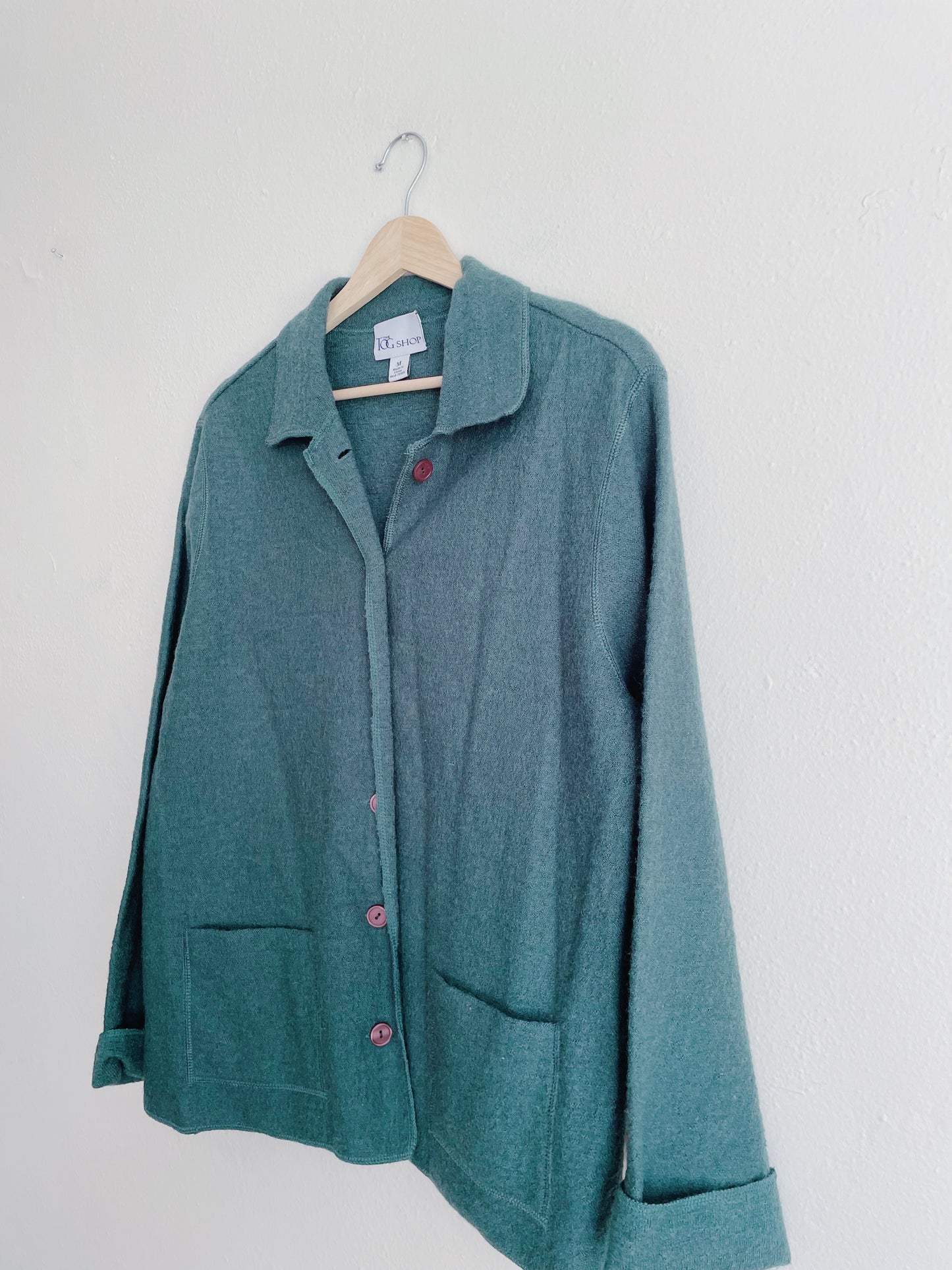 Green Cozy Jacket (M)