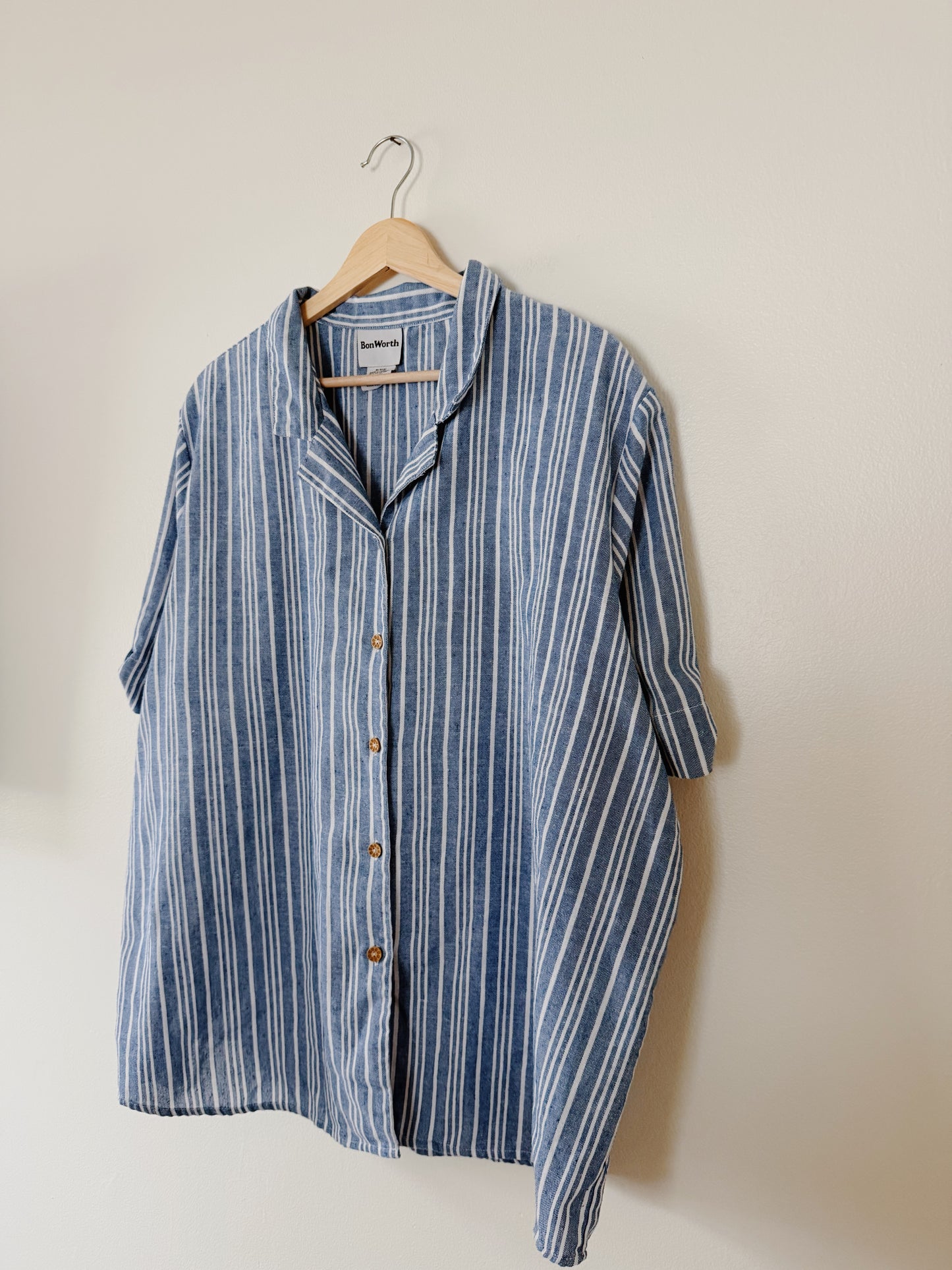 Blue Striped Top (XL)