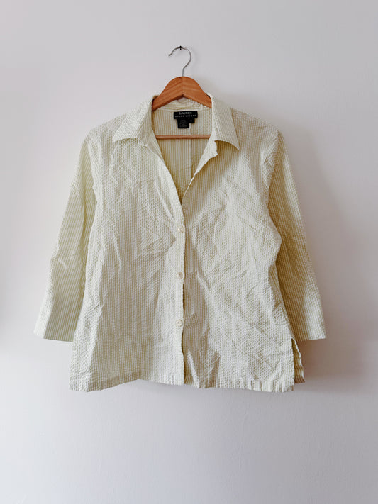Ralph Lauren Textured Button Up (L)