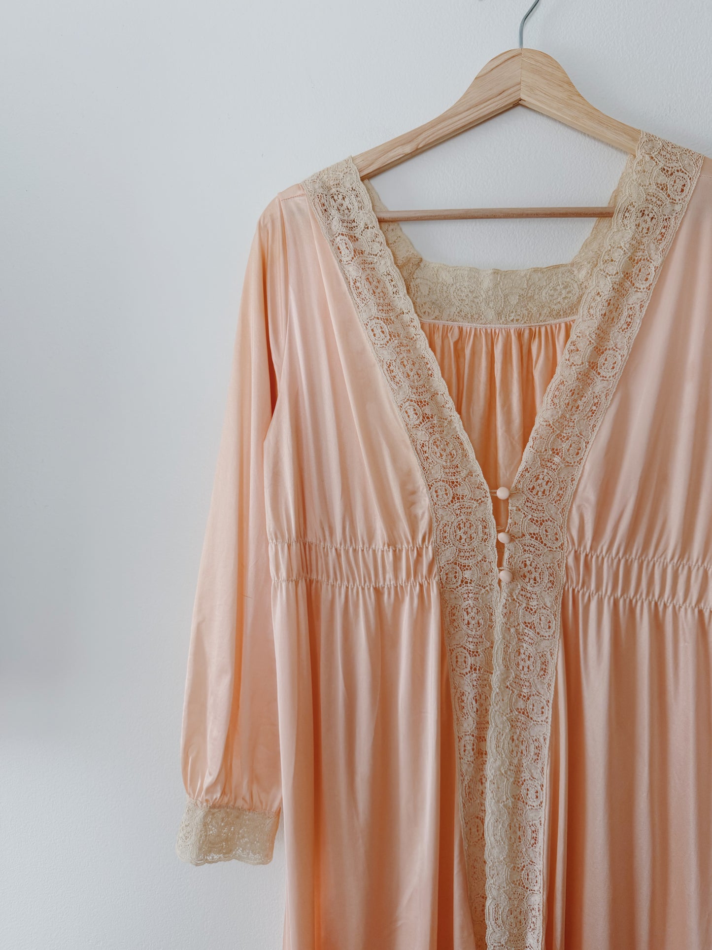 Vintage Lace Dressing Gown