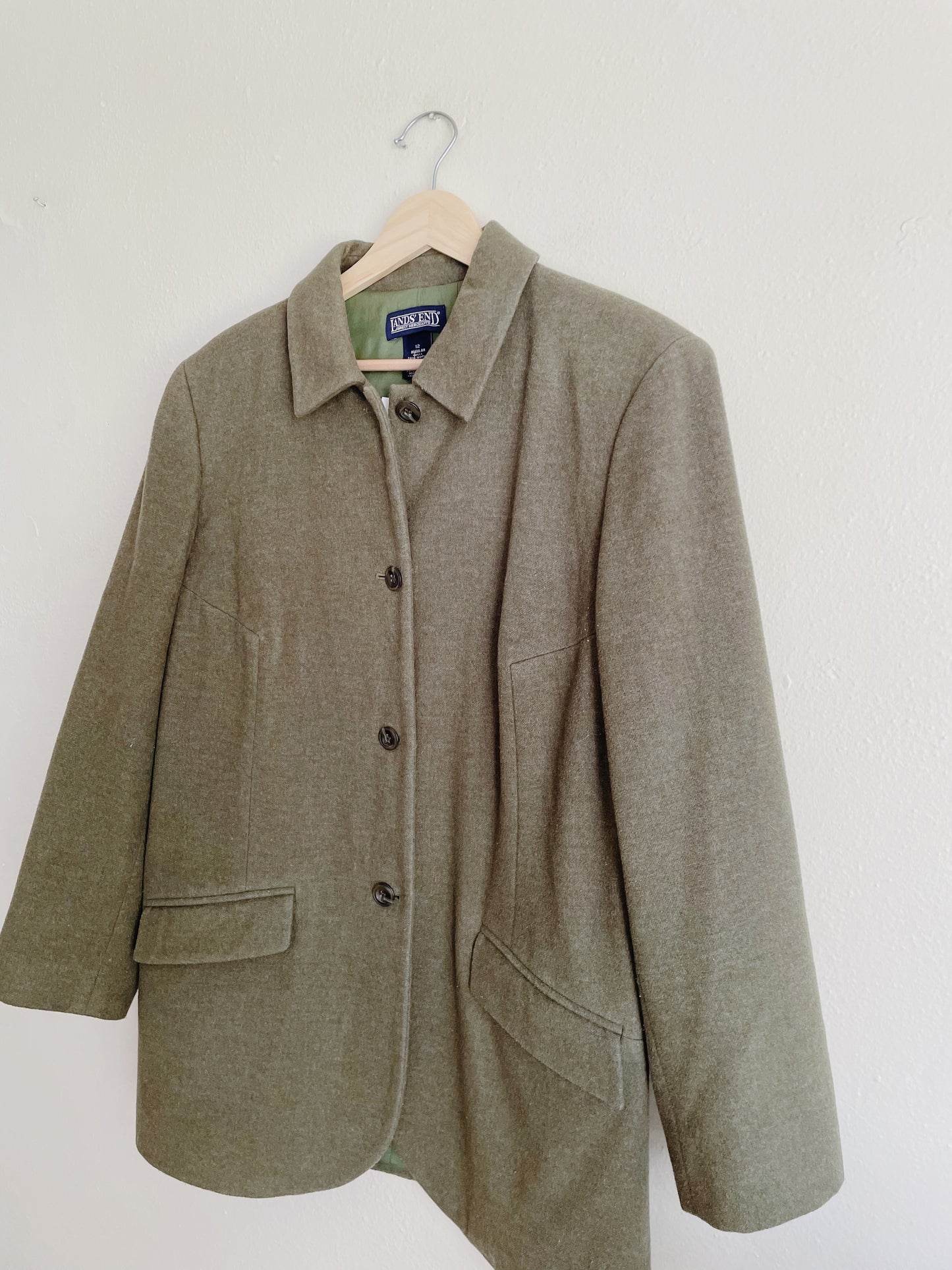 Lands End Coat (12/L)