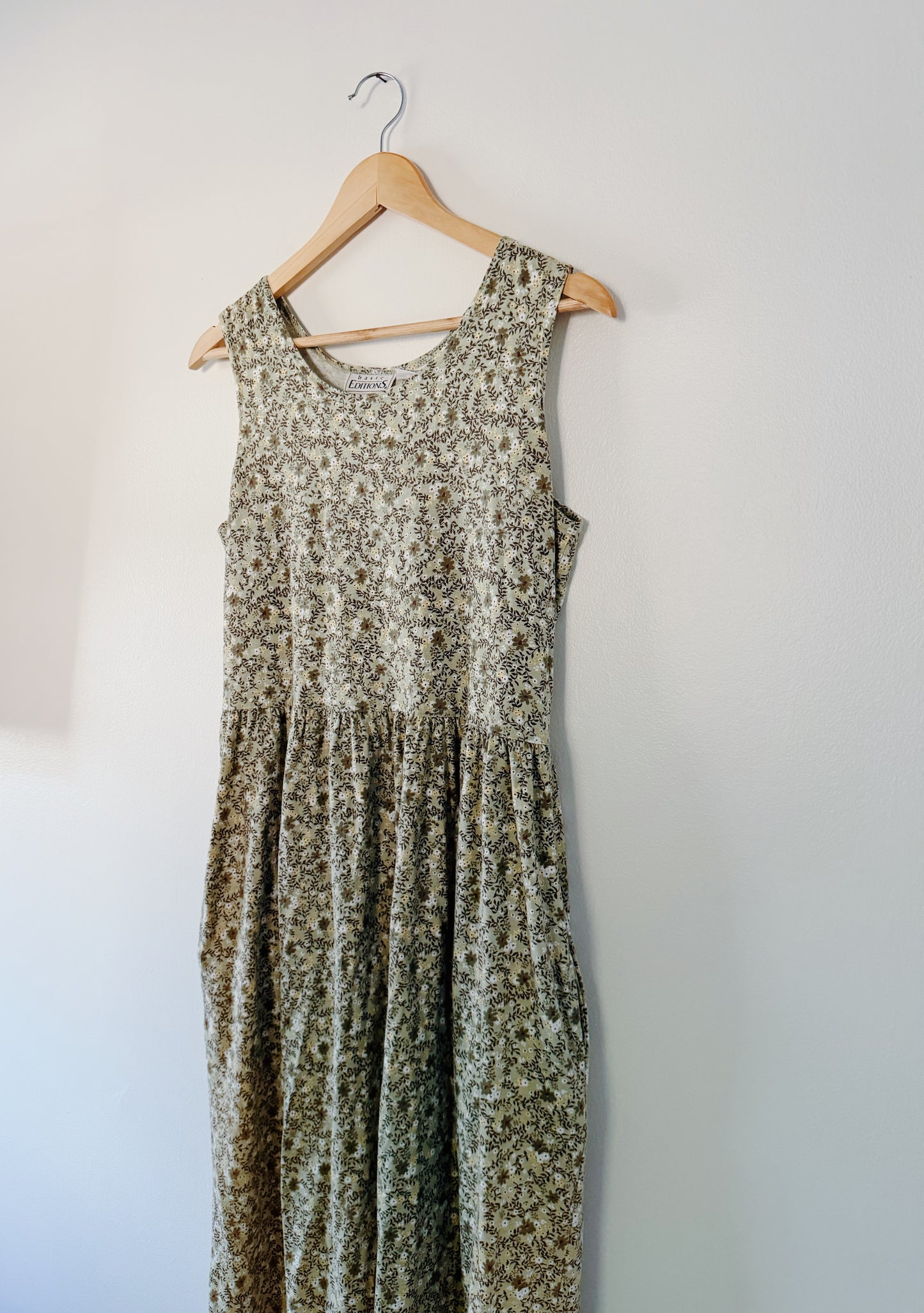 Floral Midi Dress (S)