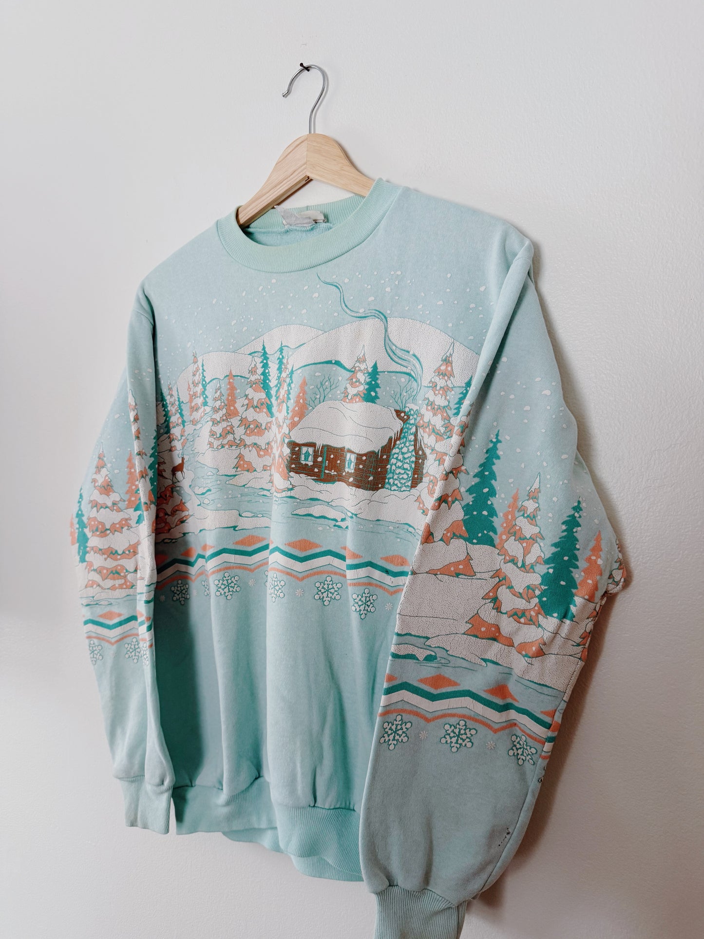 Winter Scene Crewneck (M)