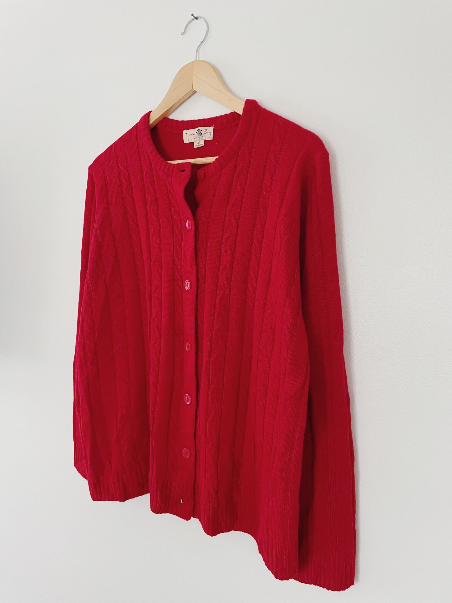 Cozy Red Sweater (XL)