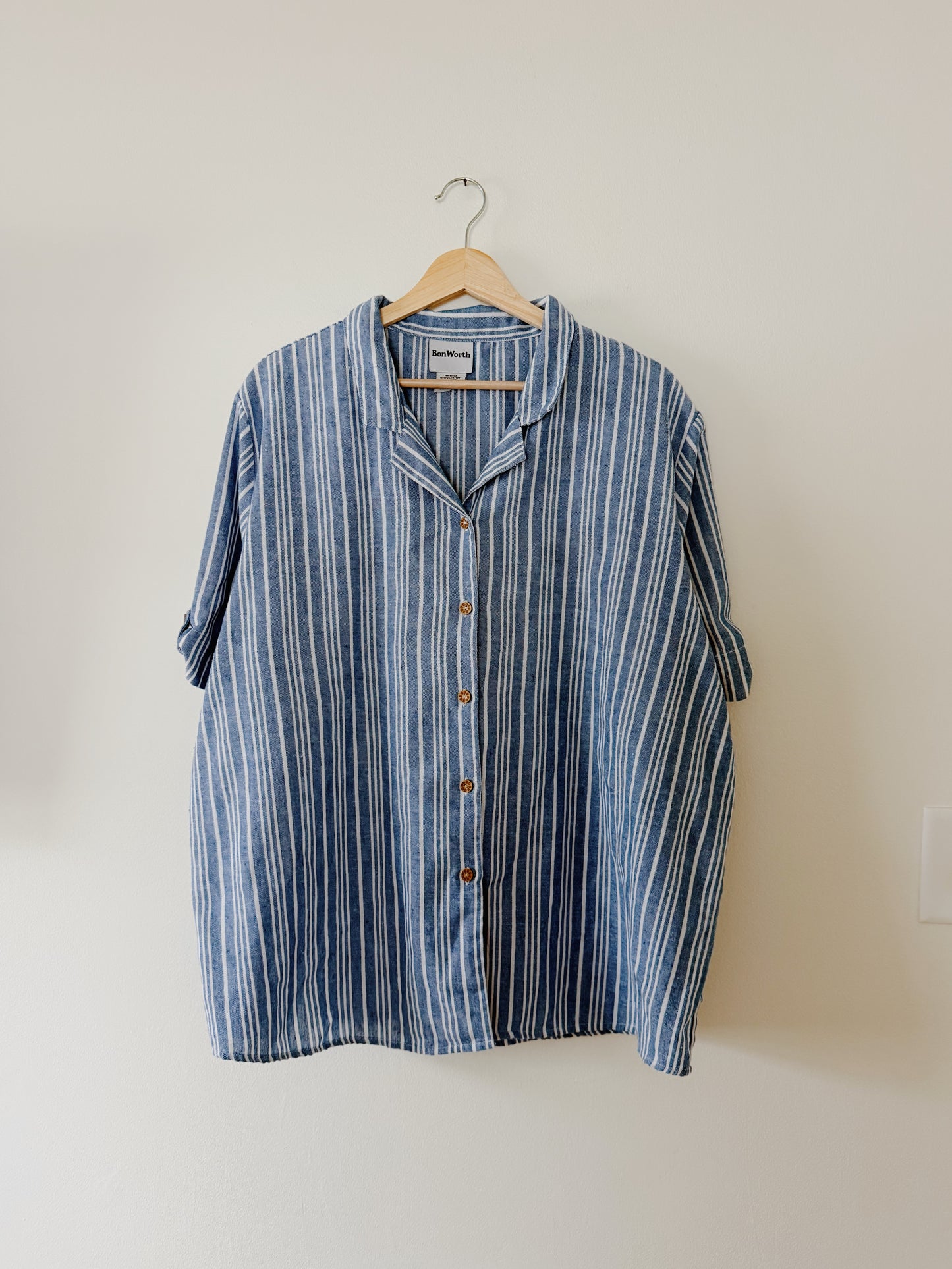 Blue Striped Top (XL)