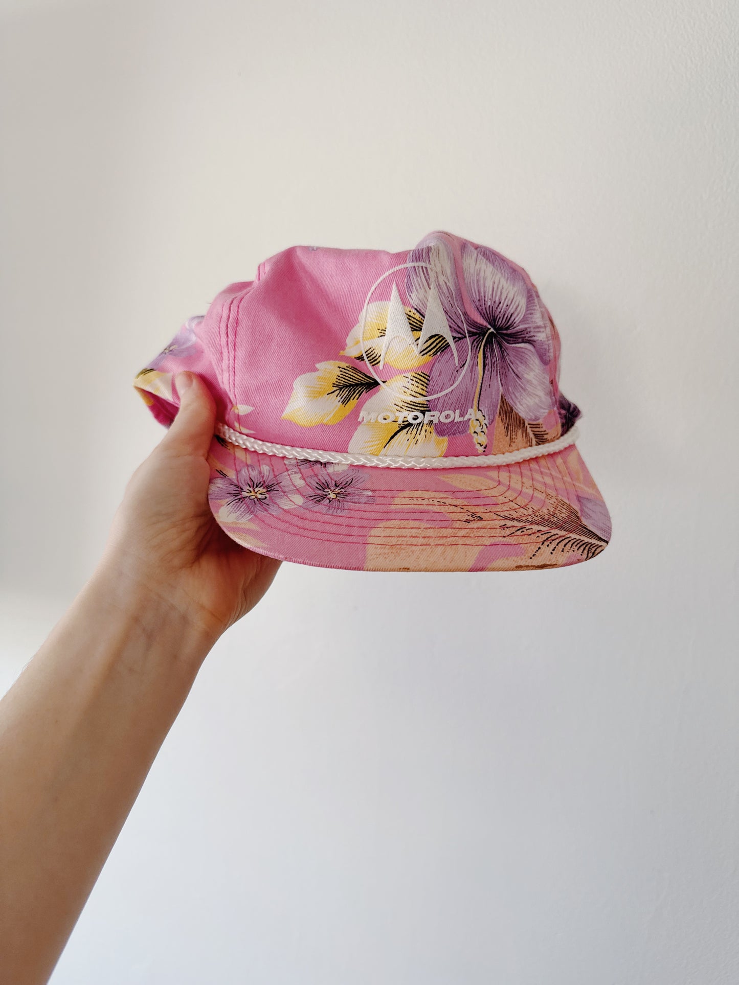 Motorola Hawaiian Print Hat