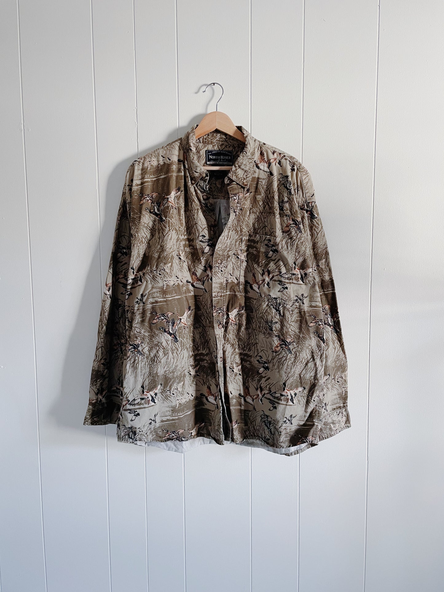 Duck Print Button Down (XL)