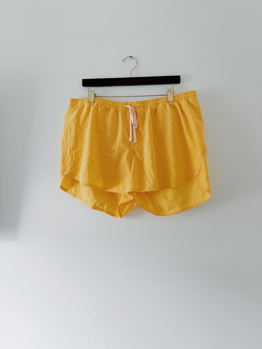 Yellow Athletic Shorts (XL)