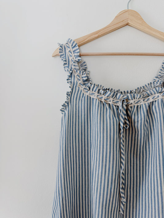 Striped Tie Dress (XS)