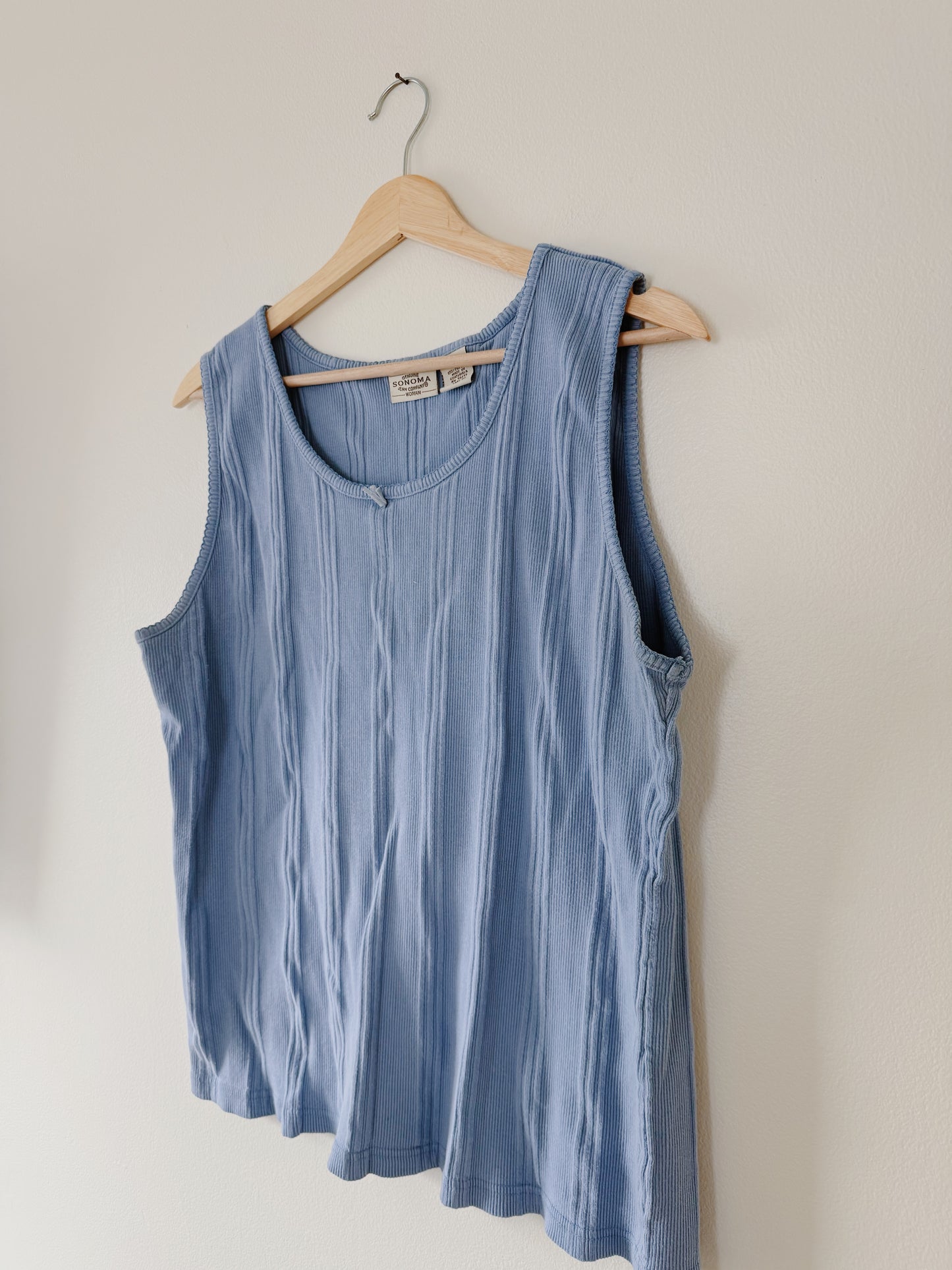 Ribbed Cotton Tank (XXL)