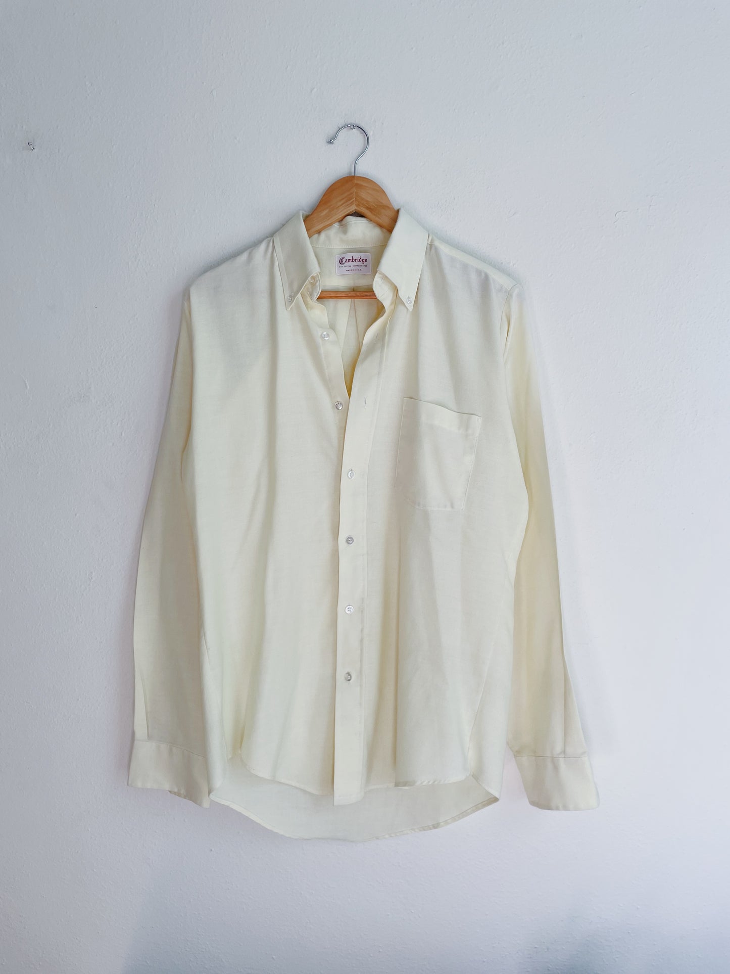 Butter Cream Button Up