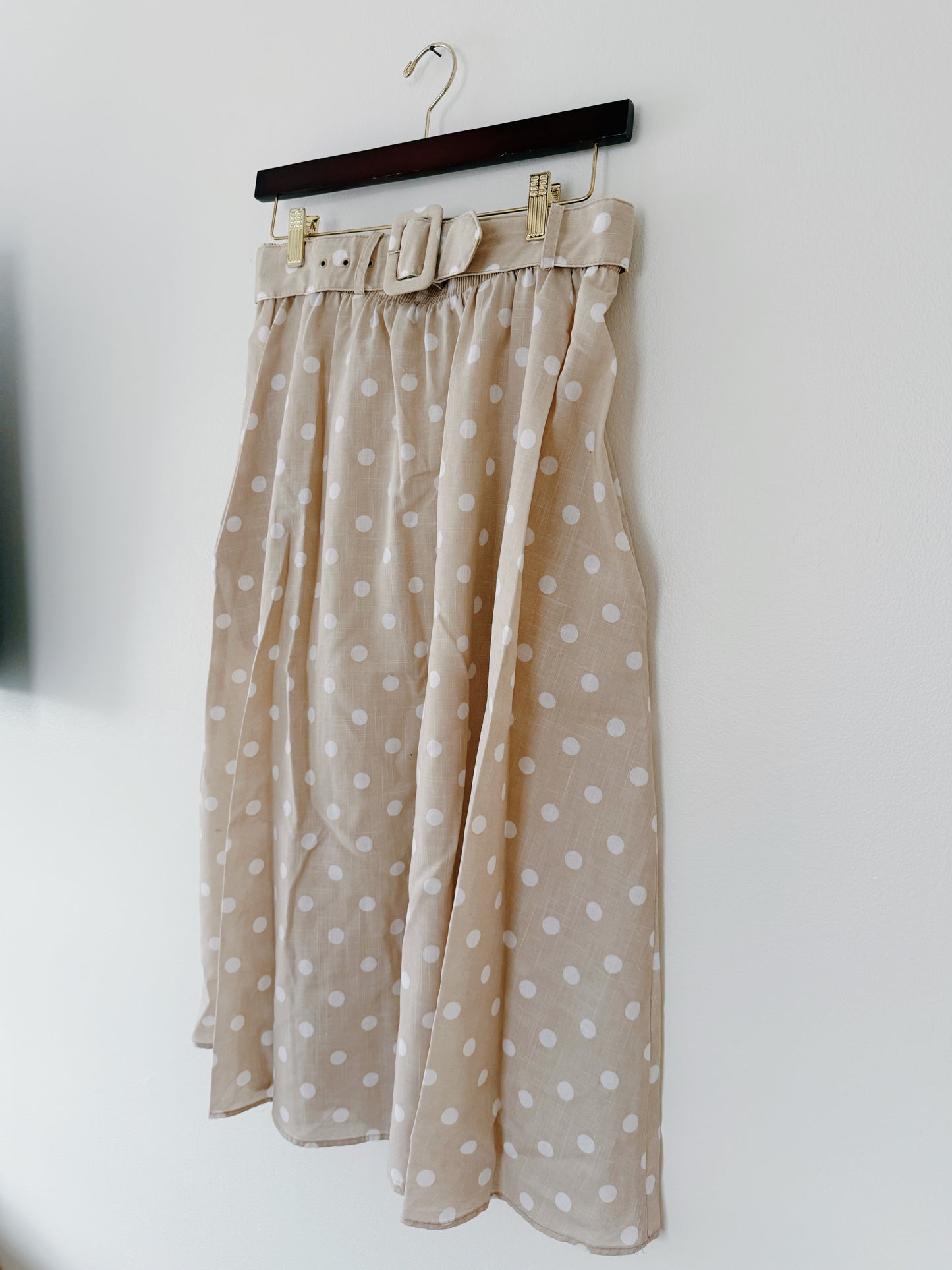 Vintage Polka Dot Skirt