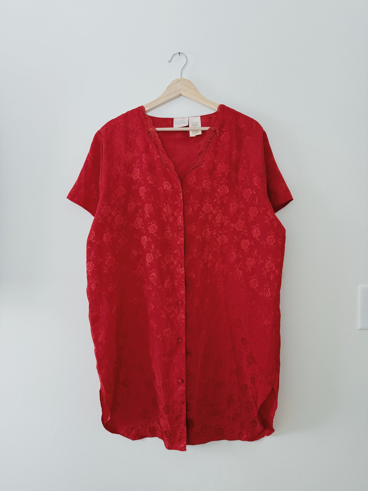 Vintage Rose PJ Dress (L)