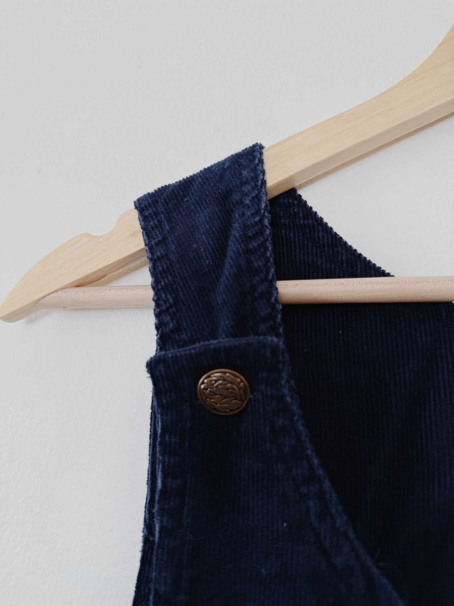Navy Corduroy Dress (M)