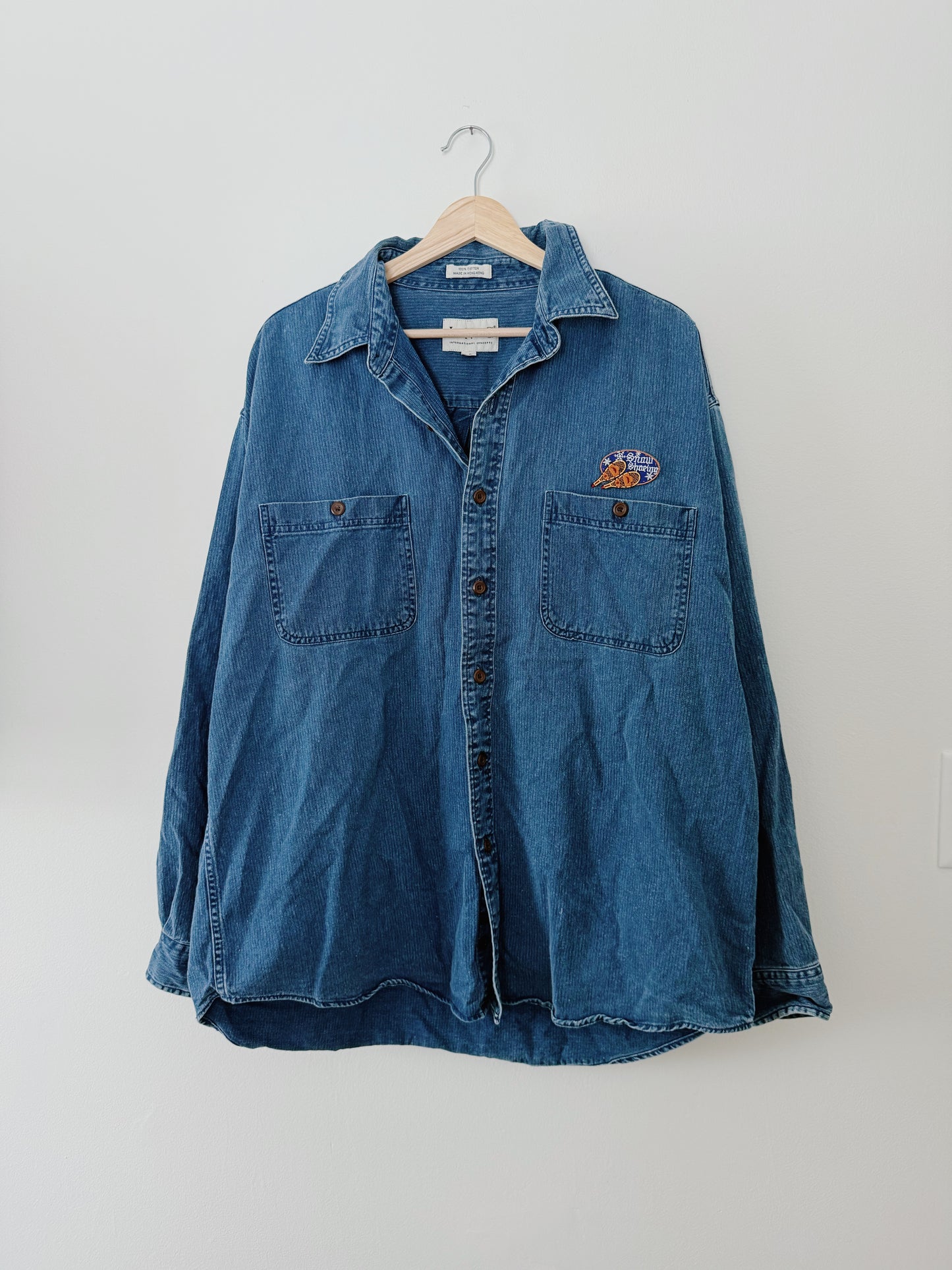 Snowshoe Patch Button Up (XL)