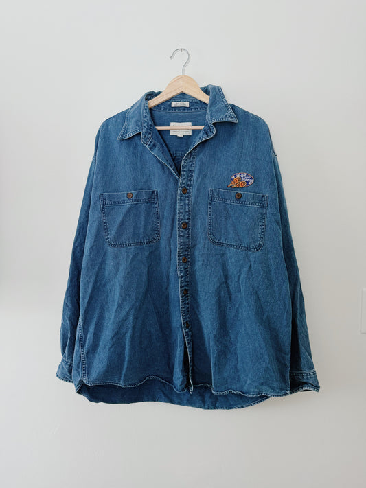 Snowshoe Patch Button Up (XL)