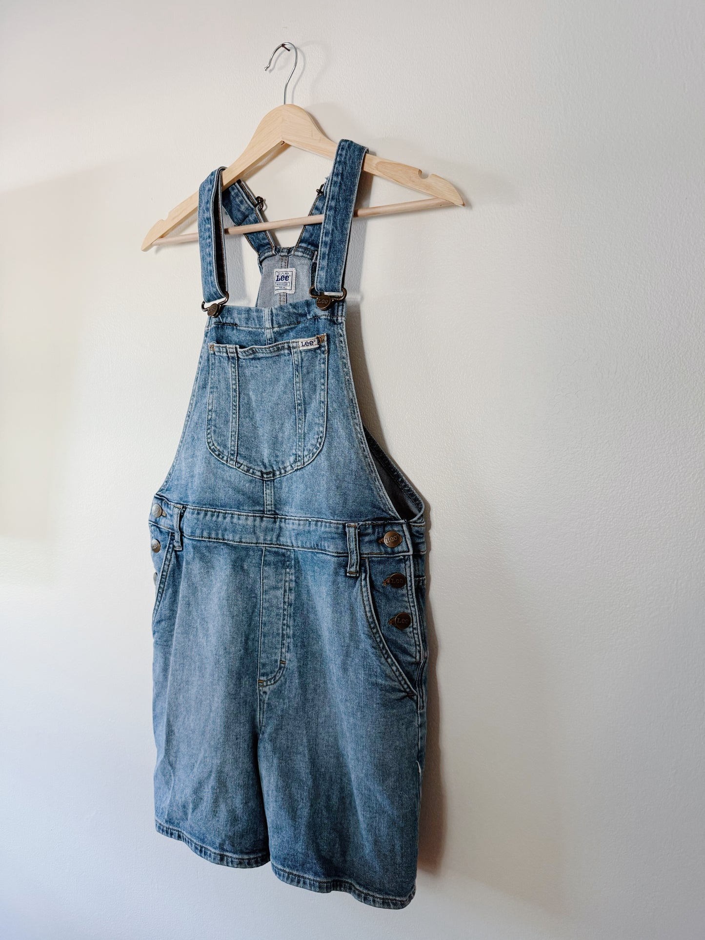 Vintage Lee Overall Shorts (M)