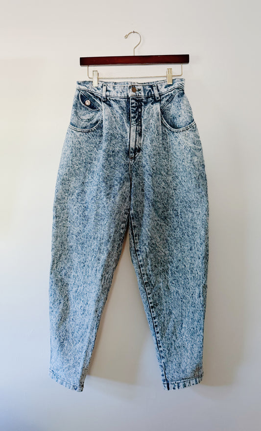Vintage Lee Acid Wash Jeans (28x30)