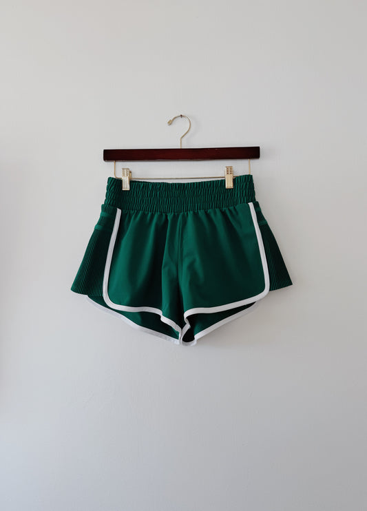 Green Striped Shorts (XS)