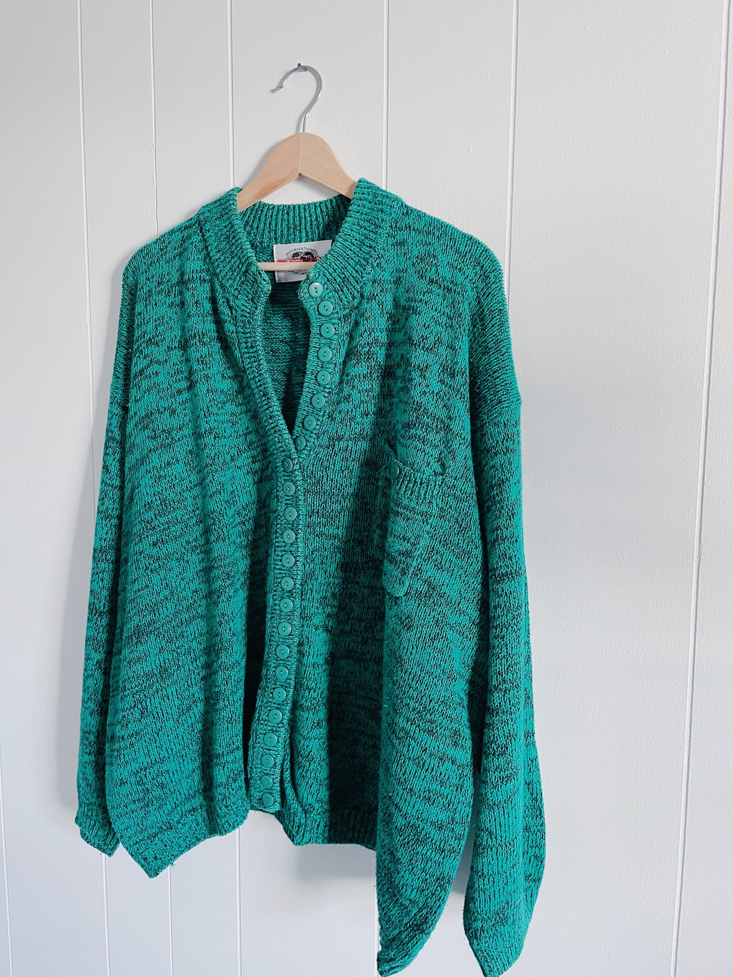 Vintage Green Cardigan (44/24)