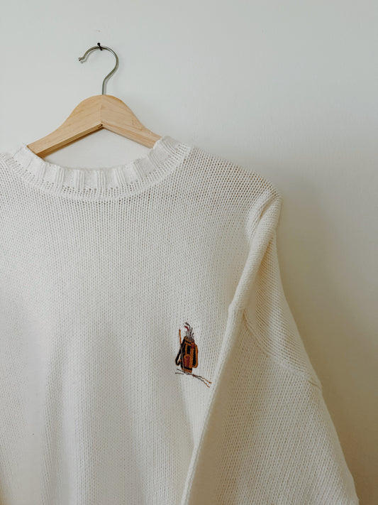Vintage Golf Sweater (L)