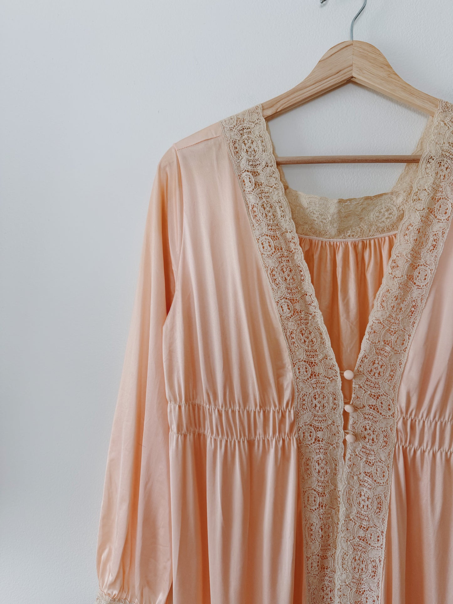 Vintage Lace Dressing Gown