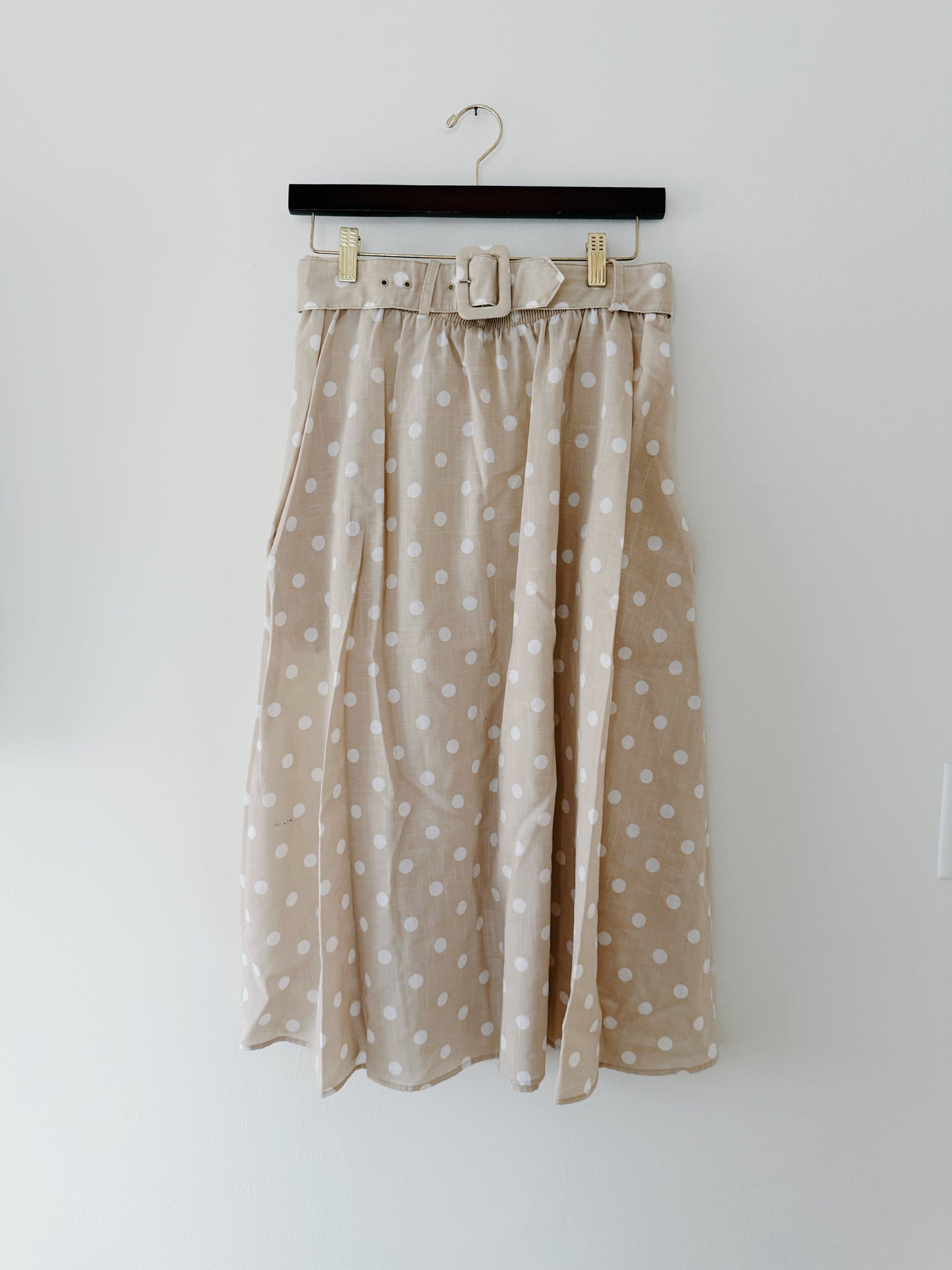 Vintage Polka Dot Skirt
