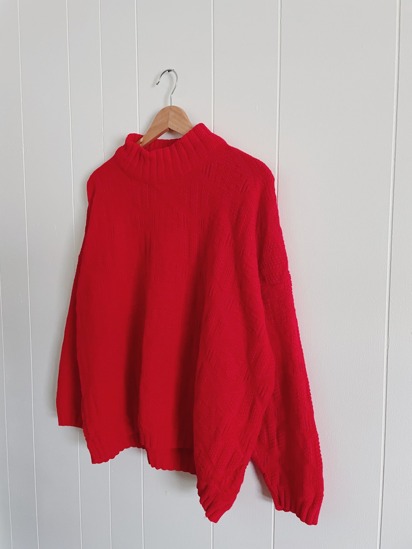 Vintage Textured Sweater (M)