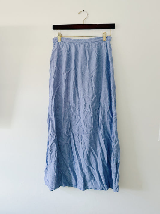 Lilac Skirt with Lace Detailing