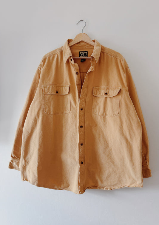 Cozy Yellow Button Up (XL)