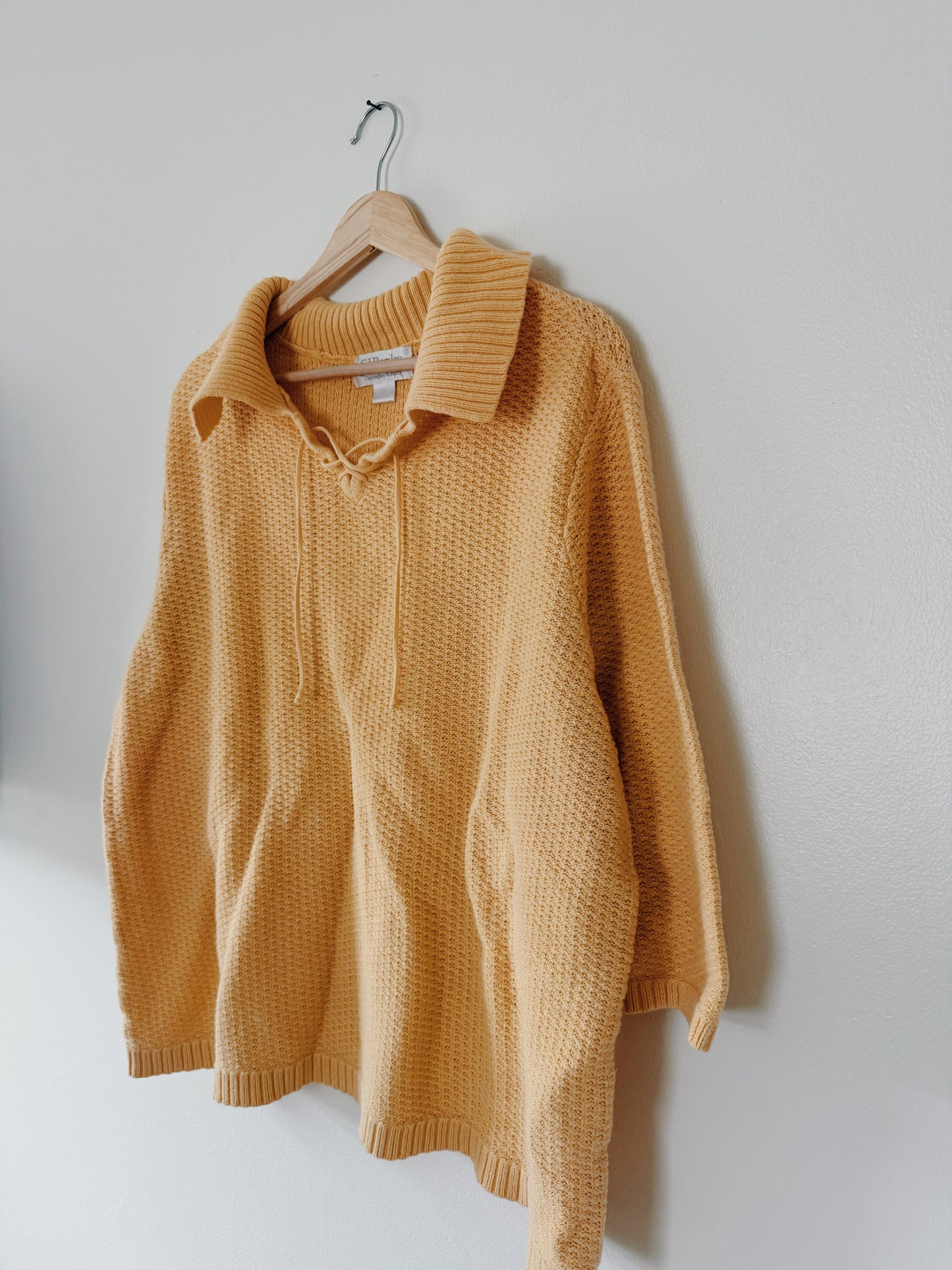 Yellow Knit Top (XXL)