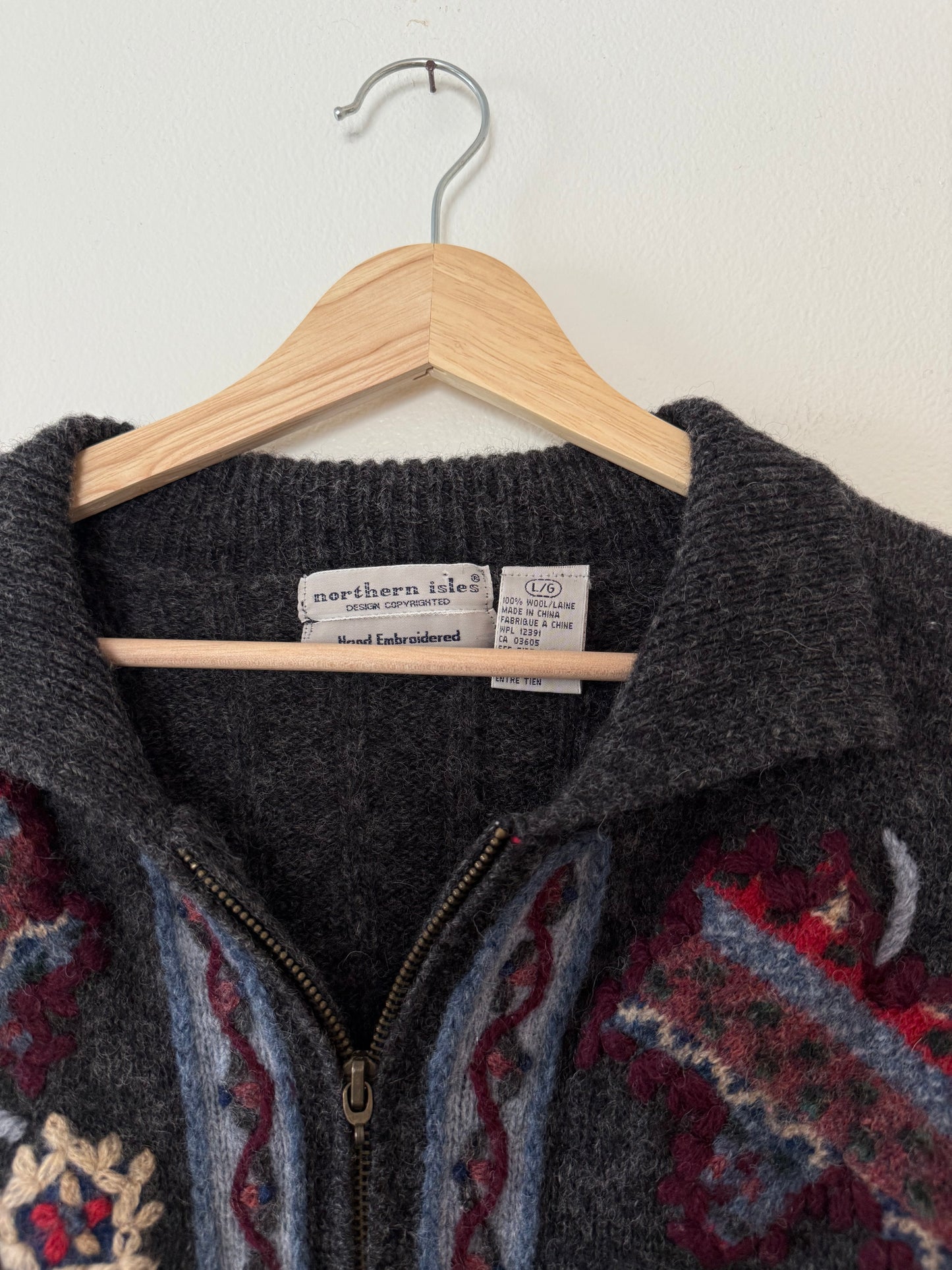 Wool Cardigan (L)