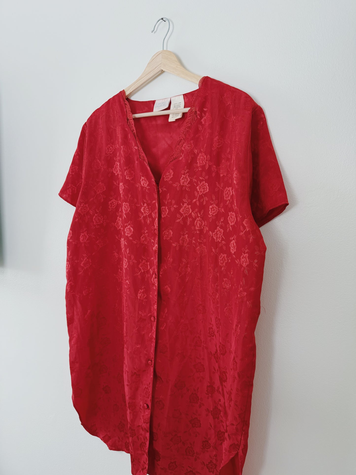 Vintage Rose PJ Dress (L)
