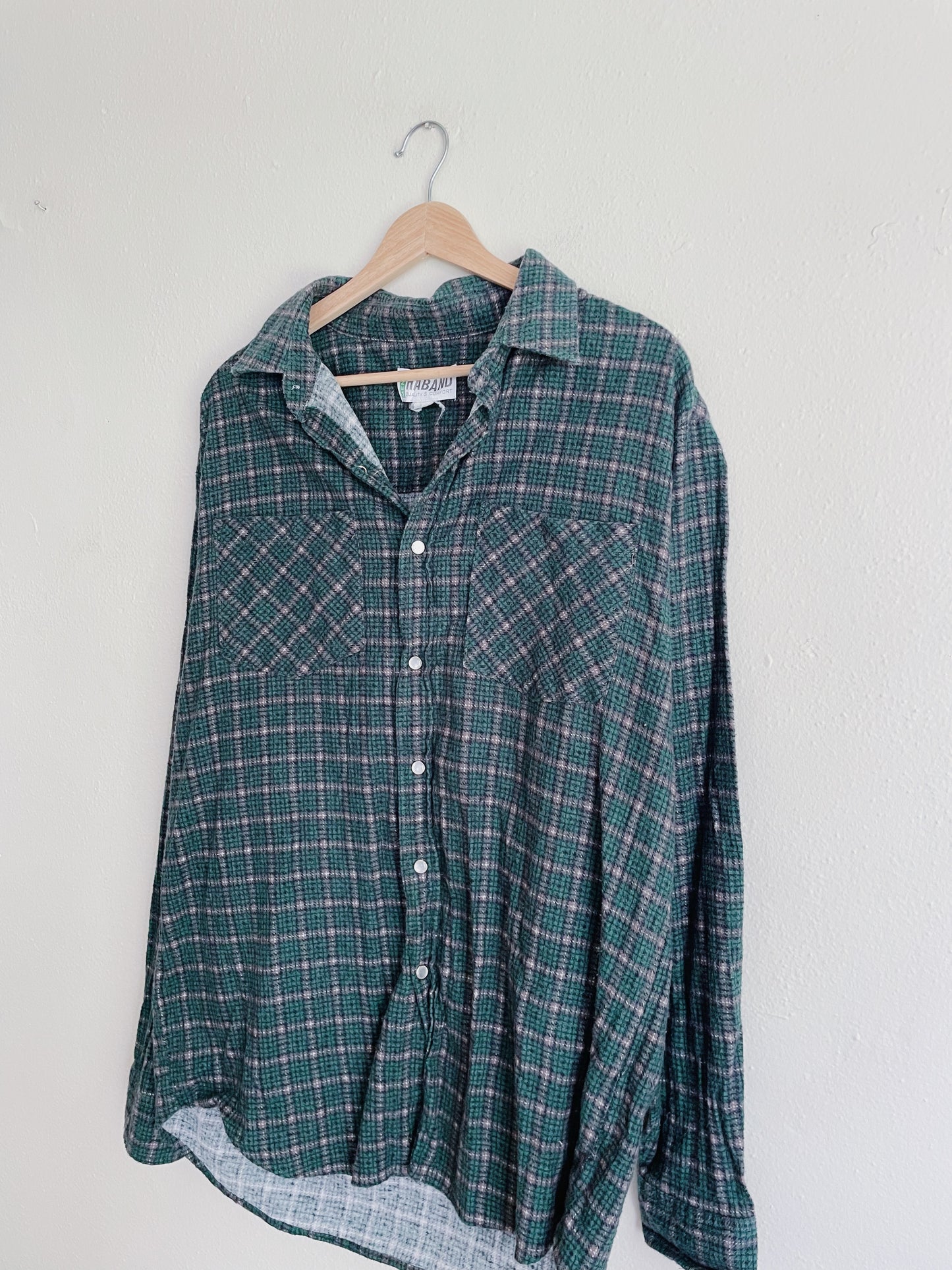 Green Flannel (M)