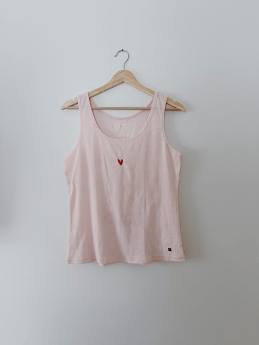 Ribbed Heart Tank (L)