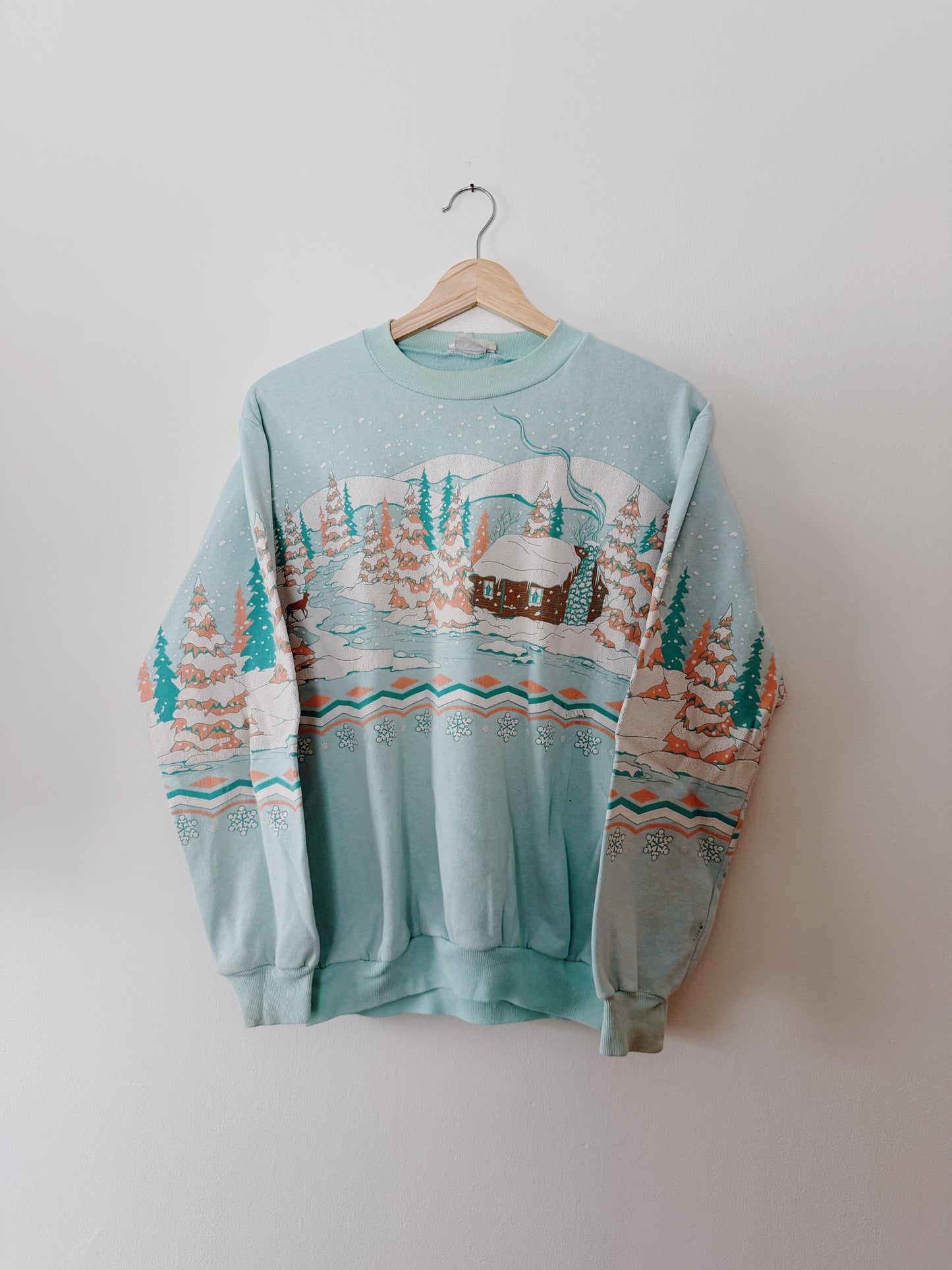 Winter Scene Crewneck (M)