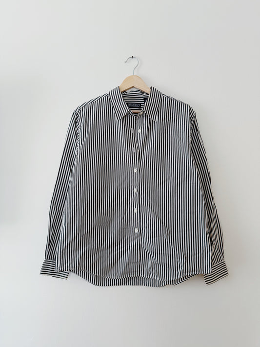 Lands End Striped Button Up (14)