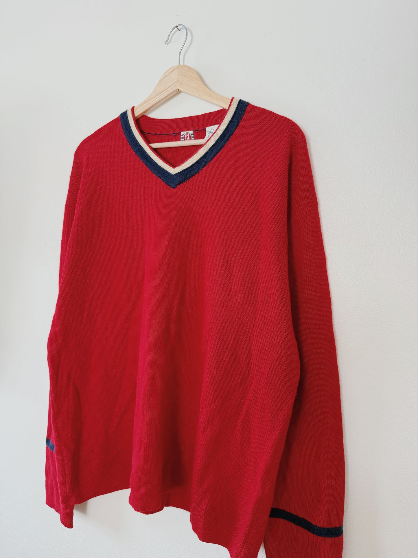Vintage Varsity Sweater (XL)