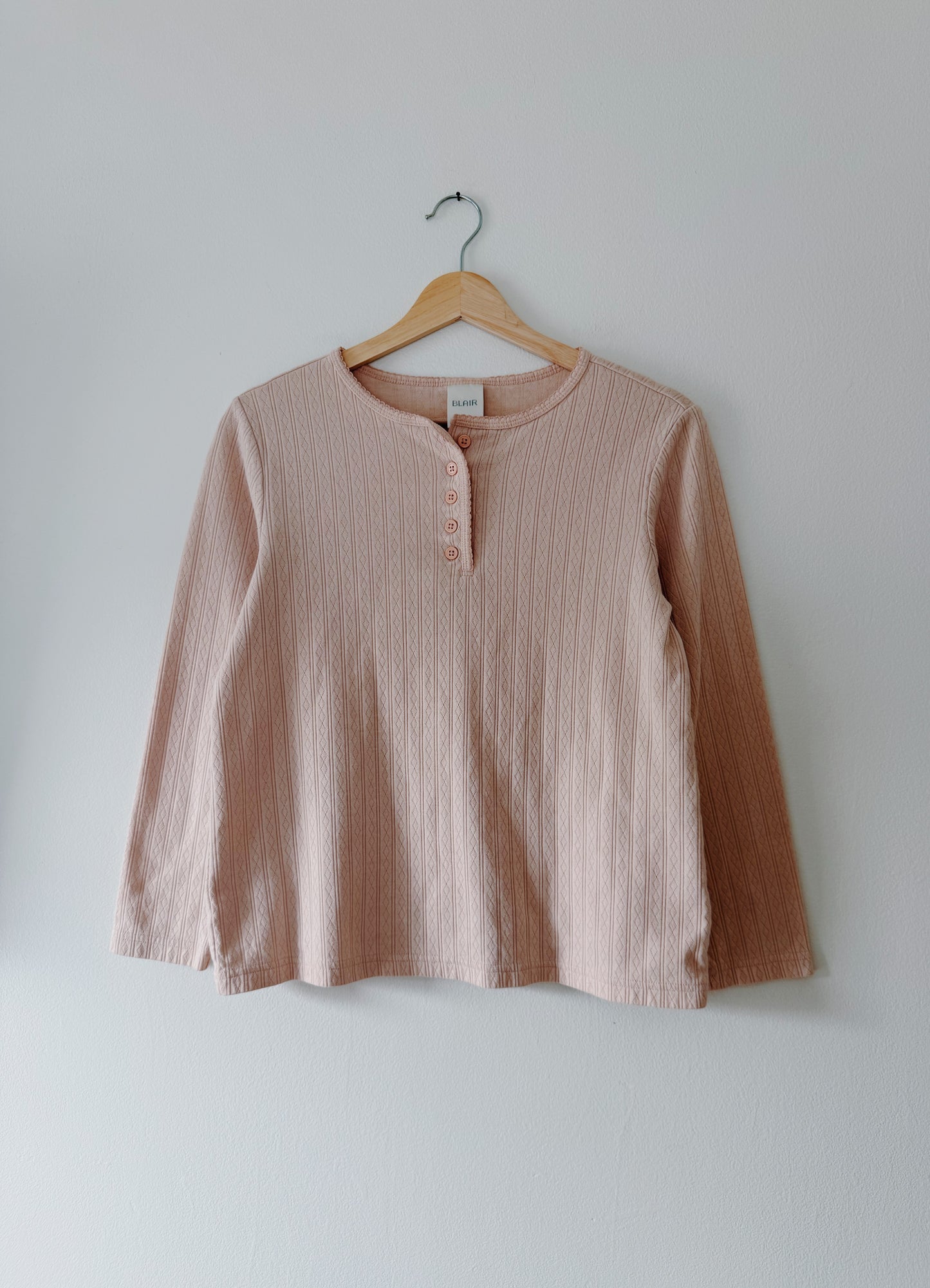Pointelle Long Sleeve (S)