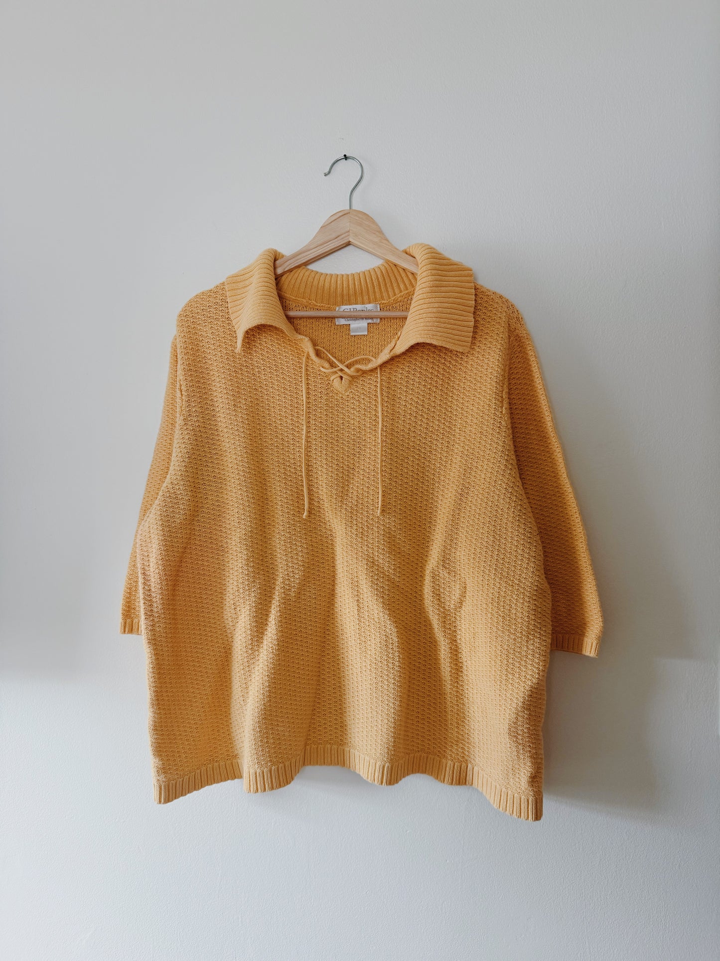 Yellow Knit Top (XXL)