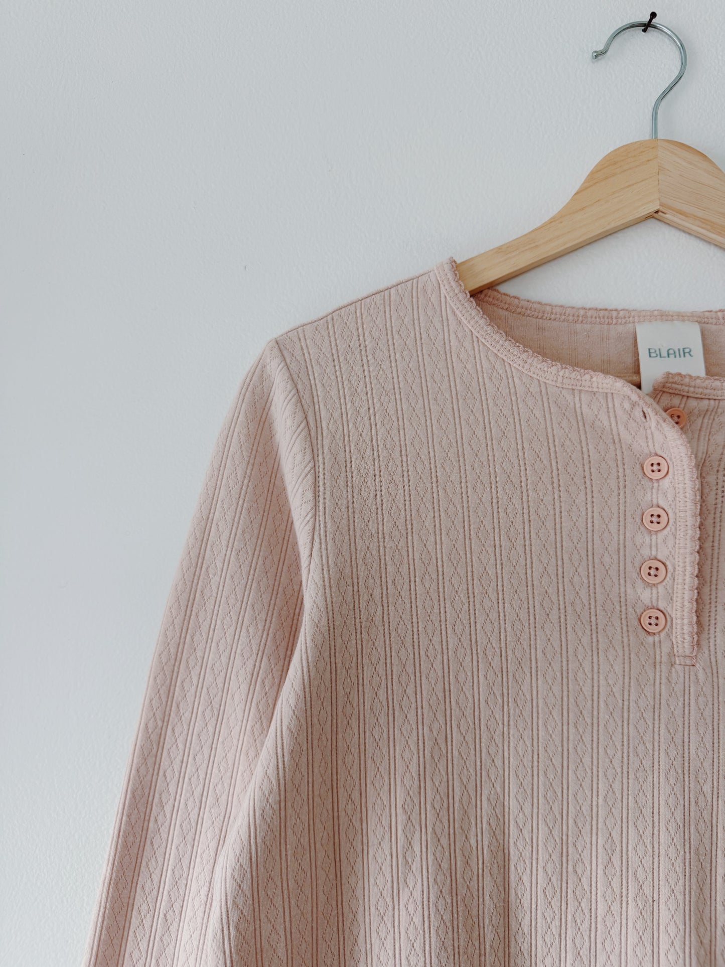 Pointelle Long Sleeve (S)