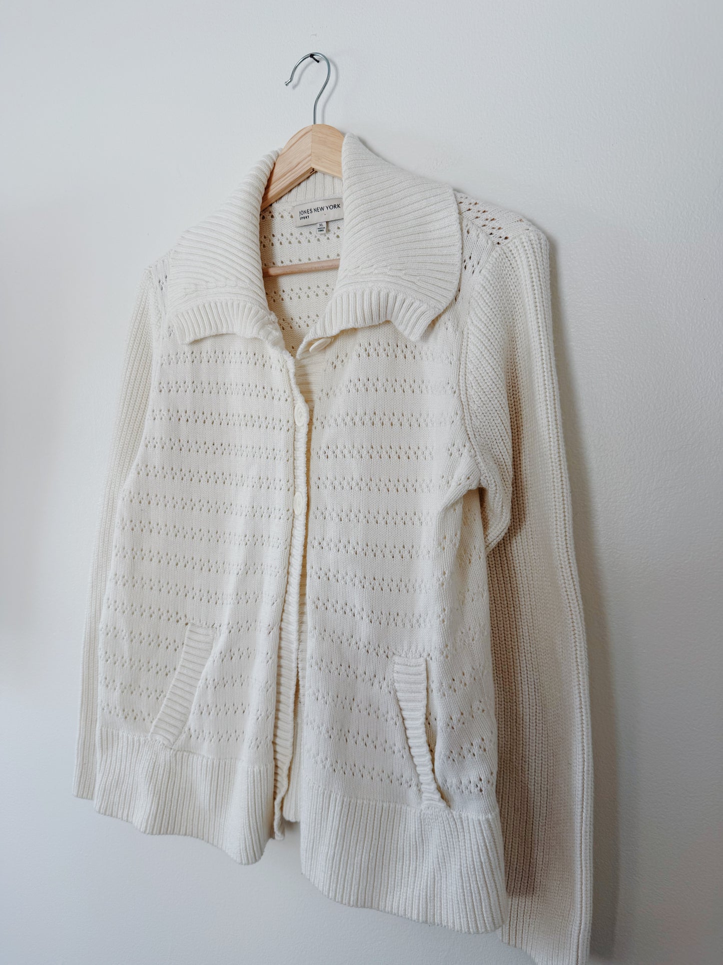 Pointelle Cardigan (XL)