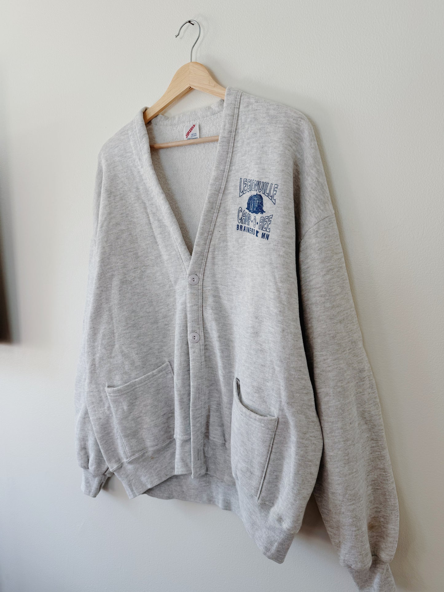 Sweatshirt Cardigan (One Size)