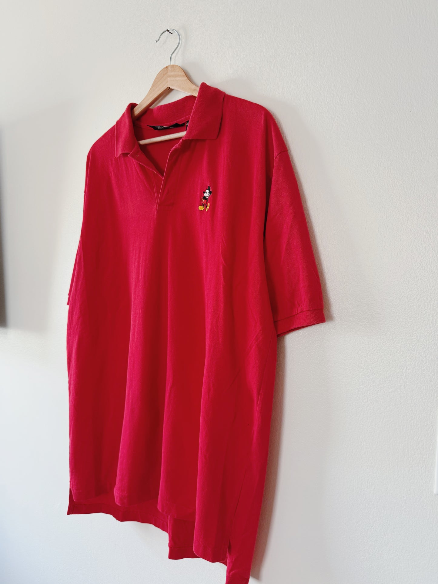 Vintage Embroidered Mickey Polo (XL)