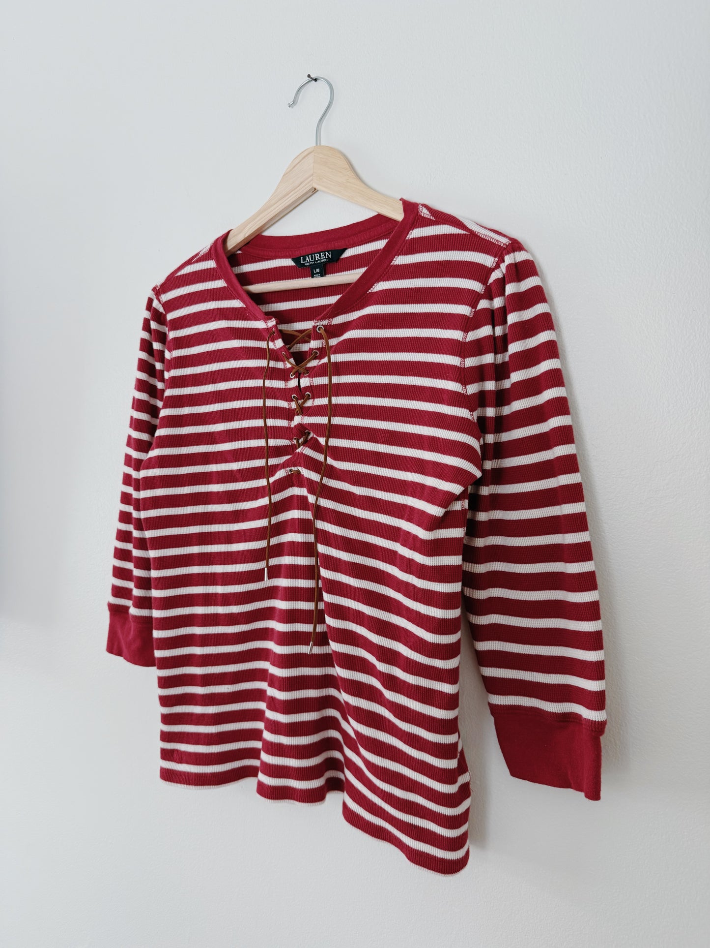 Ralph Lauren Tie Top (L)