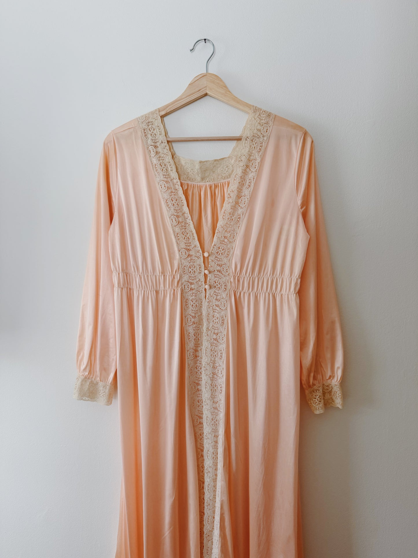 Vintage Lace Dressing Gown