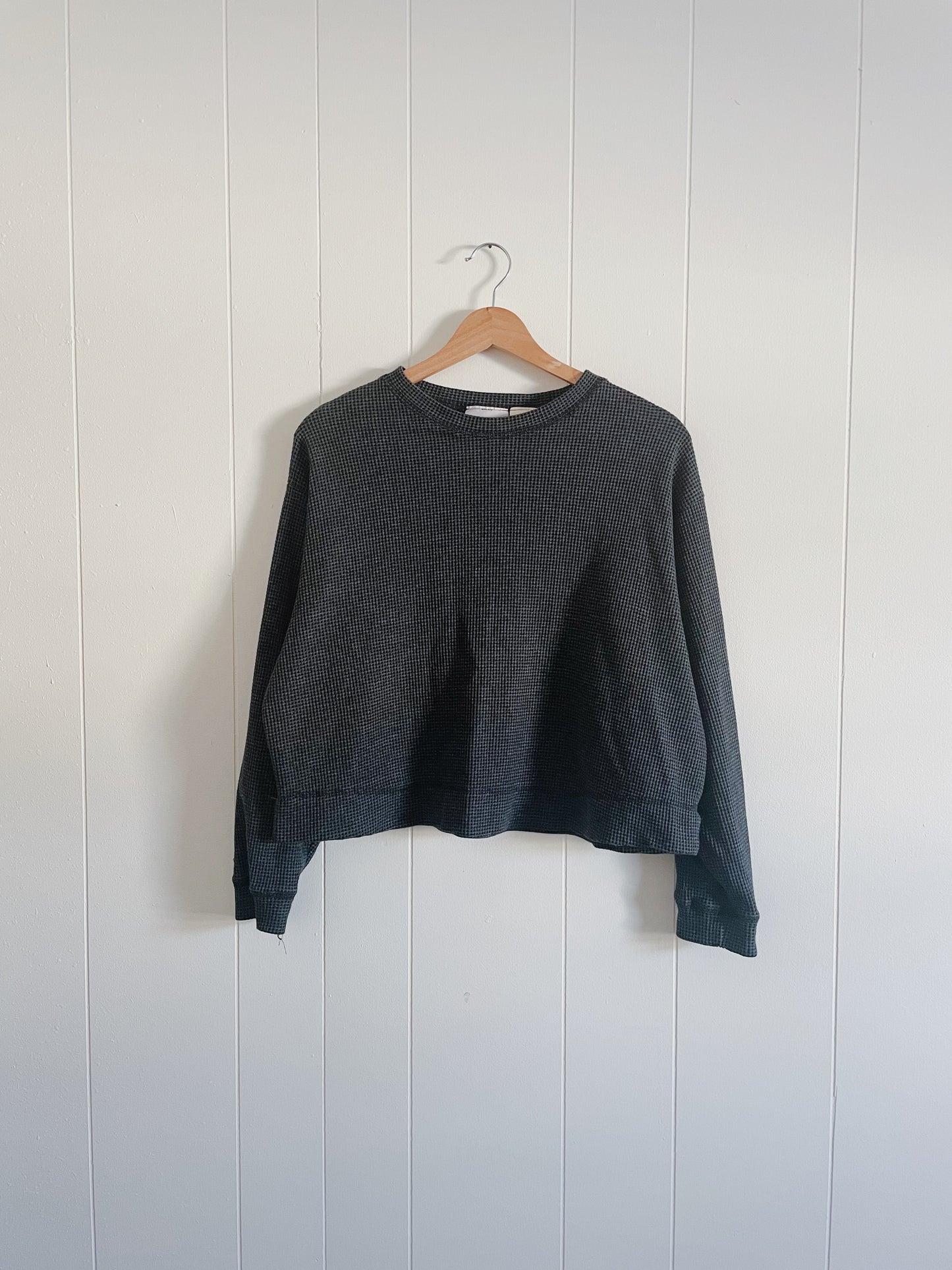 Waffle Knit Long Sleeve (M)