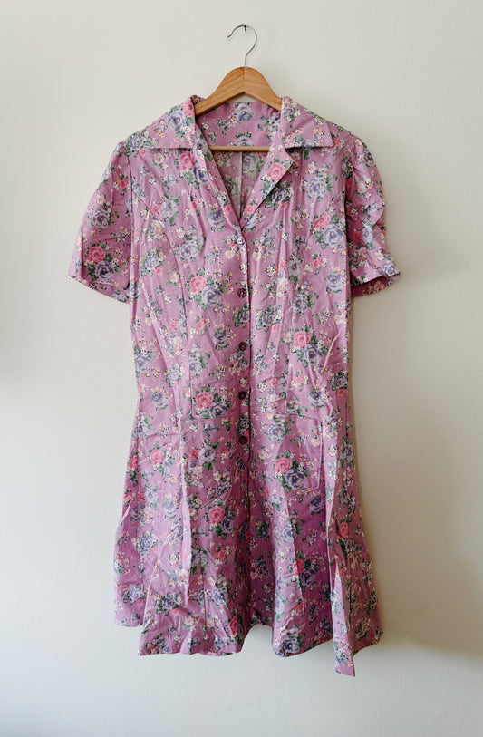 Handmade Button Up Dress (M)