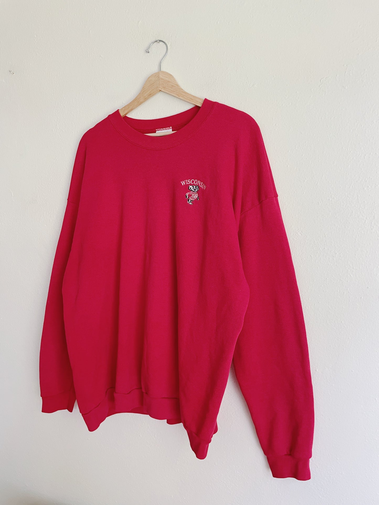 Vintage Wisconsin Badgers Crewneck (XXL)